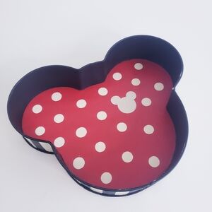 Disney Mickey Mouse Head Display Metal Tin